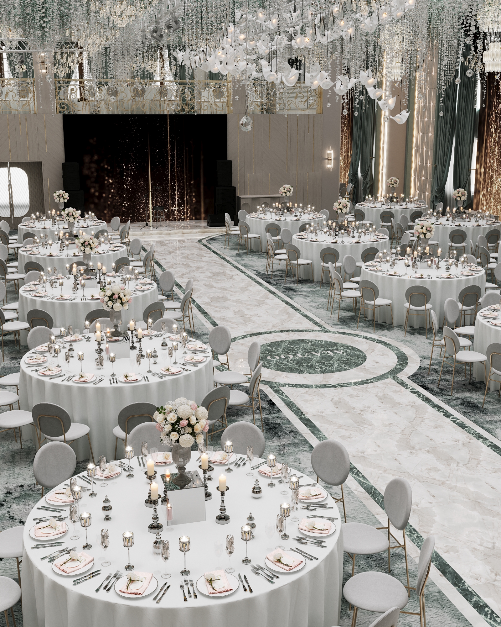 Проект виллы с Прихожая